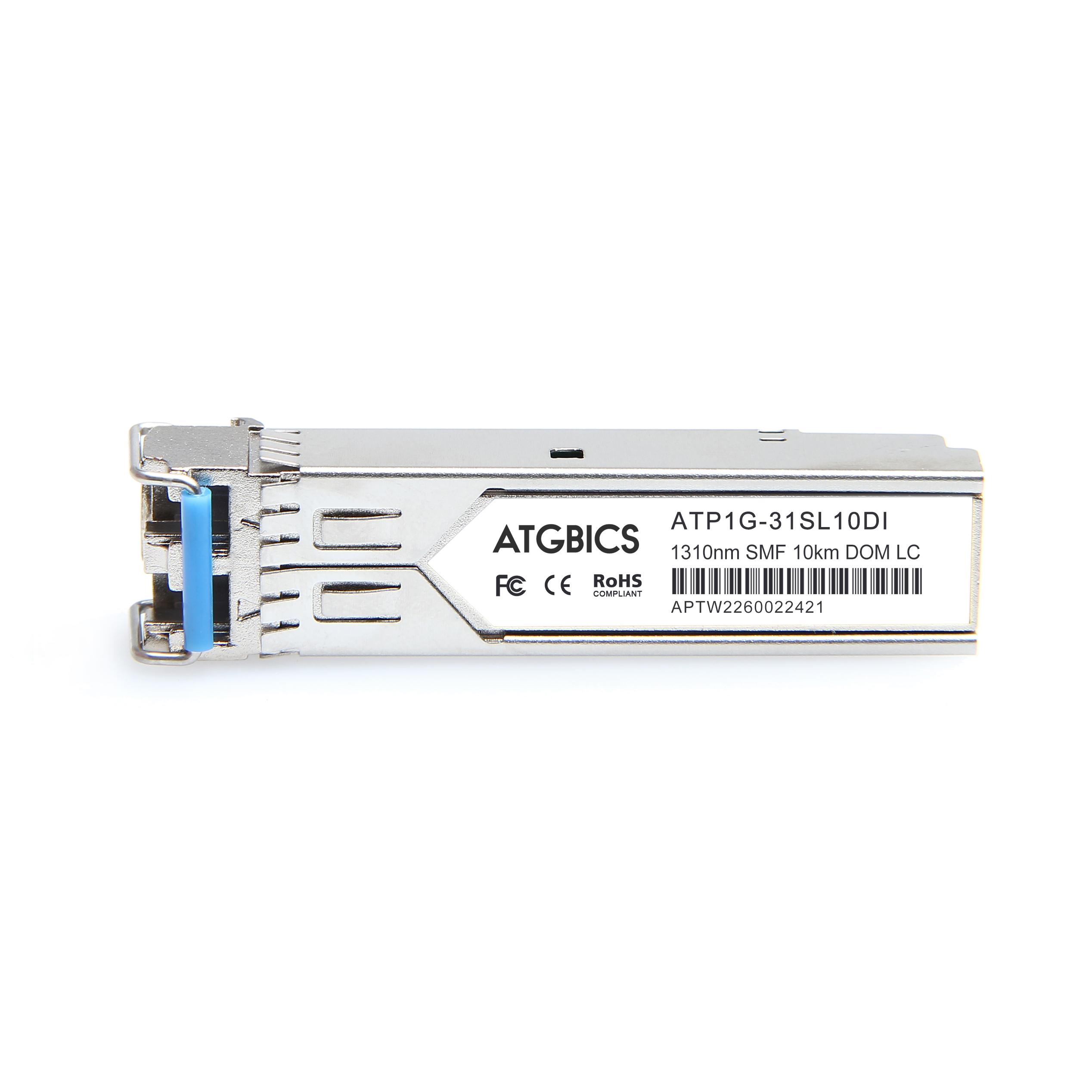 ATGBICS MGB-TLX-C modulo del ricetrasmettitore di rete Fibra ottica 1000 Mbit/s SFP 1310 nm (MGB-TLX Planet Compatible Transcei