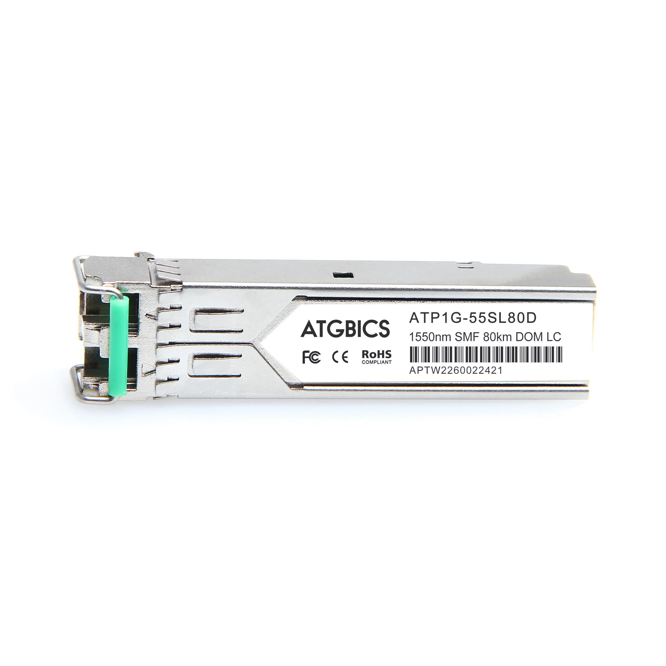 ATGBICS 10053H-C modulo del ricetrasmettitore di rete Fibra ottica 1000 Mbit/s SFP 1550 nm (10053H Extreme Compatible Transceiv