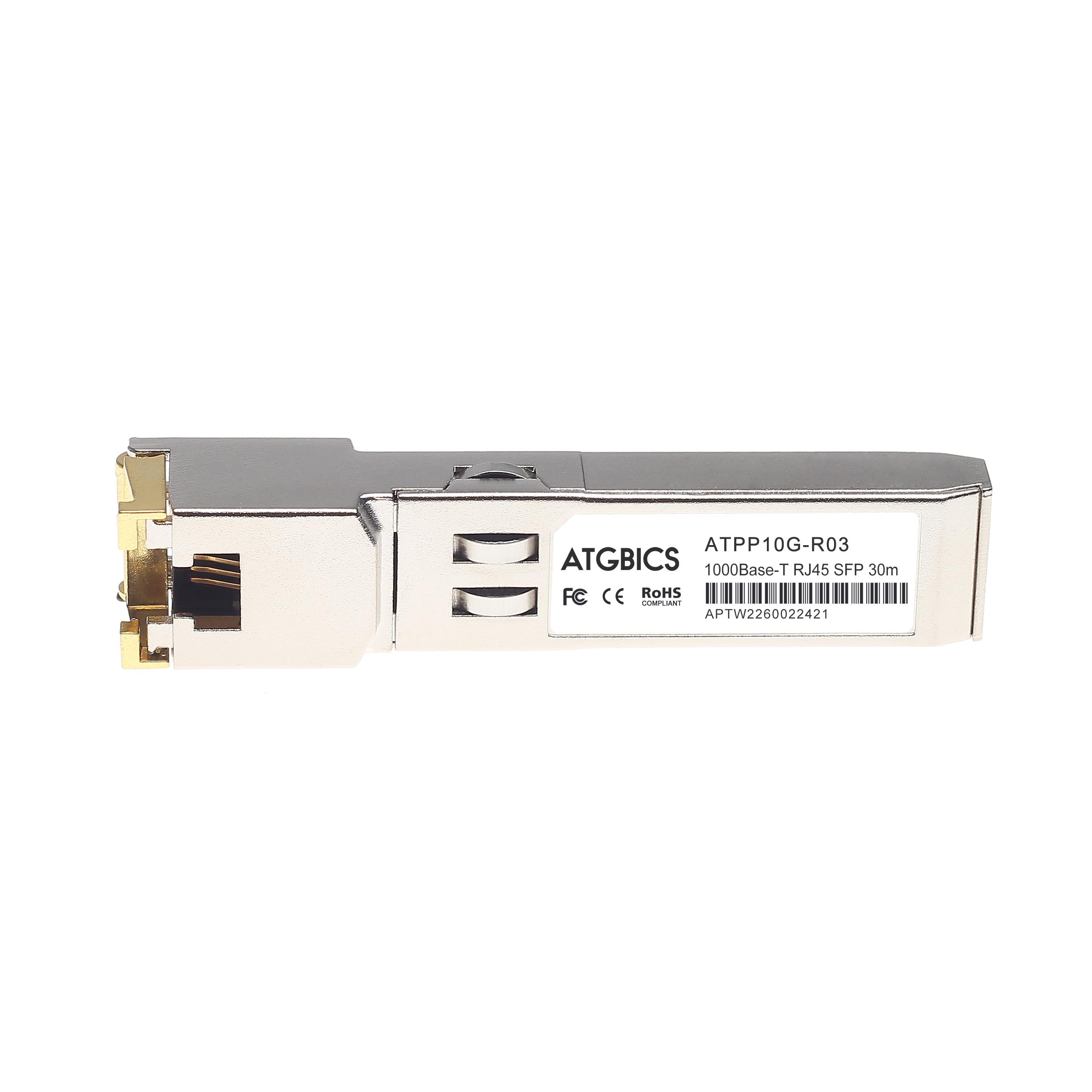 ATGBICS SFP-10GBASE-T-C modulo del ricetrasmettitore di rete Rame 10000 Mbit/s SFP (SFP-10GBASE-T Nutanix Compatible Transceive