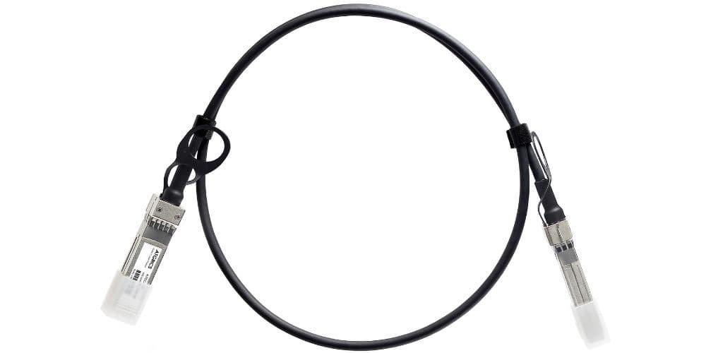 ATGBICS 10GB-C01-SFPP-C InfiniBand/fibre optic cable 1 m SFP Nero (10GB-C01-SFPP Enterasys Extreme Compatible Direct Attach Cop