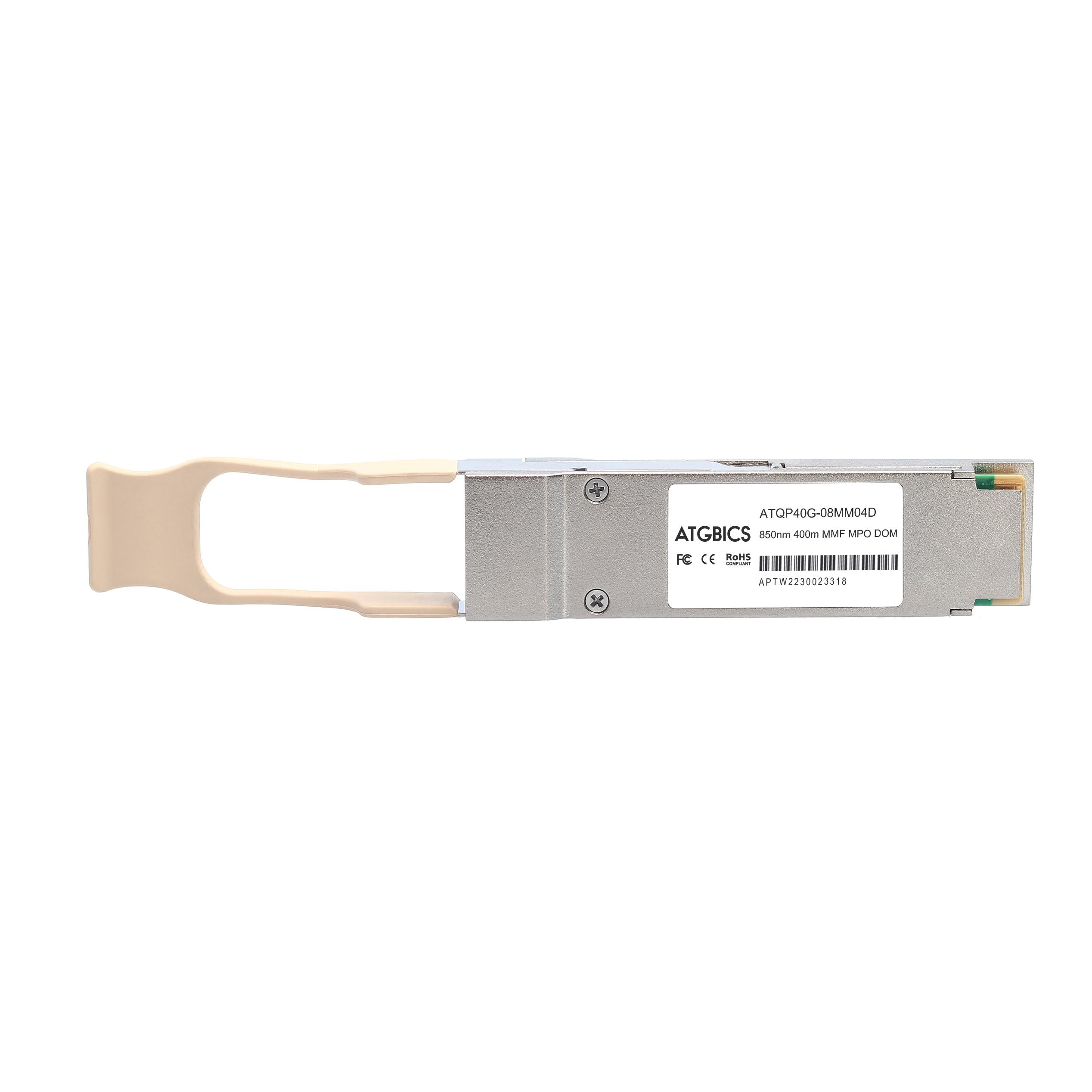 ATGBICS AFBR-79EIPZ-IN1-C modulo del ricetrasmettitore di rete Fibra ottica 40000 Mbit/s QSFP 850 nm (AFBR-79EIPZ-IN1 Avago Bro