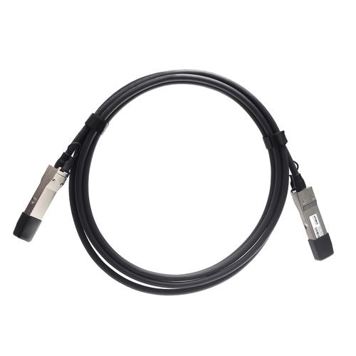 ATGBICS QSFP-100G-CU1M-HW-C InfiniBand/fibre optic cable 1 m QSFP28 Nero (QSFP-100G-CU1M-HW Huawei Compatible Direct Attach Cop