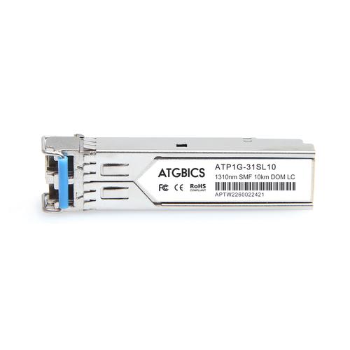 ATGBICS AFCT-5710APZ-EM1-C modulo del ricetrasmettitore di rete Fibra ottica 1000 Mbit/s SFP 1310 nm (AFCT-5710APZ-EM1 Avago Br