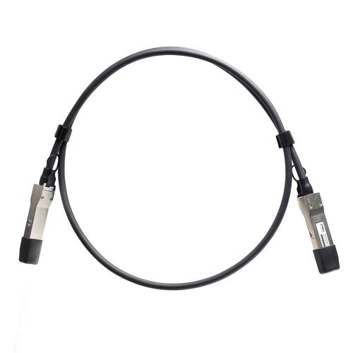 ATGBICS SFP-CABLE-FS-QSFP1-C InfiniBand/fibre optic cable 1 m Nero (SFP-CABLE-FS-QSFP1 Fortinet Compatible Direct Attach Copper
