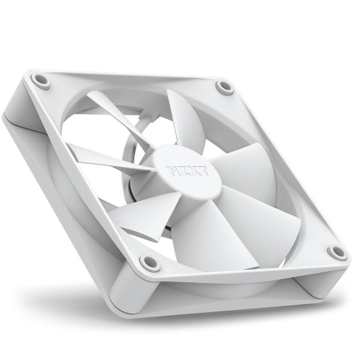 NZXT F120P Case per computer Ventilatore 12 cm Bianco 1 pz (NZXT F120P Static Pressure Fan White - 120mm)