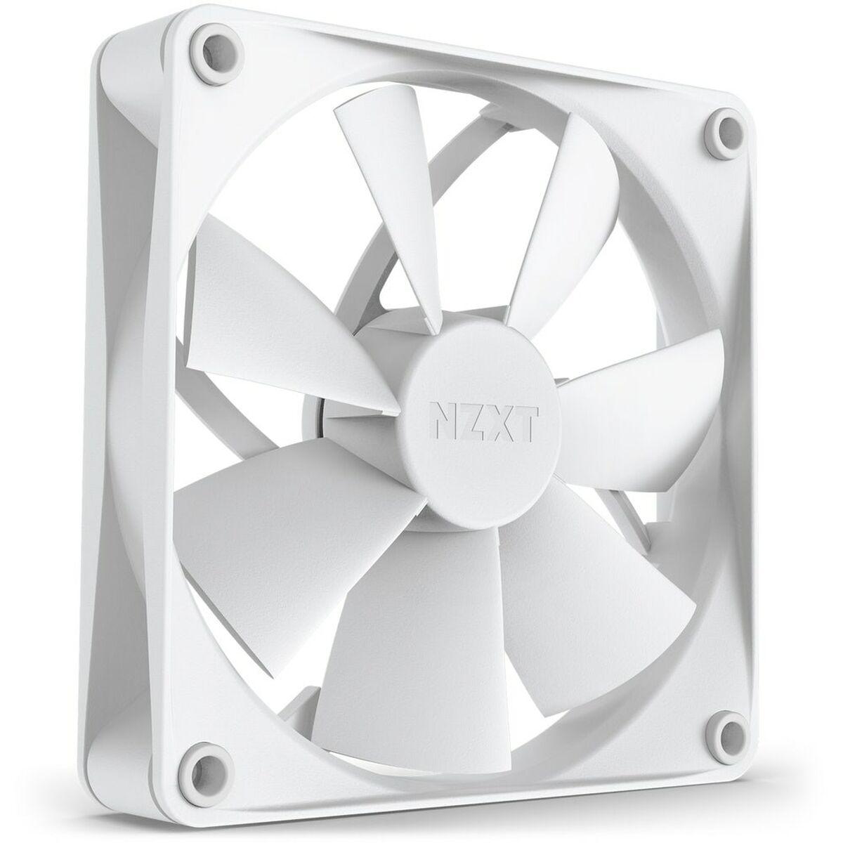 NZXT F120P Case per computer Ventilatore 12 cm Bianco 1 pz (NZXT F120P Static Pressure Fan White - 120mm)