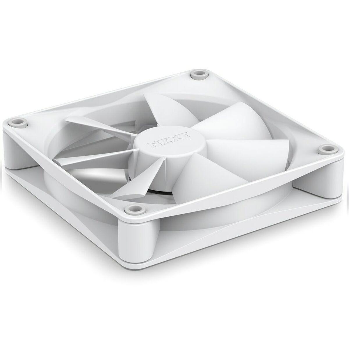 NZXT F120P Case per computer Ventilatore 12 cm Bianco 1 pz (NZXT F120P Static Pressure Fan White - 120mm)