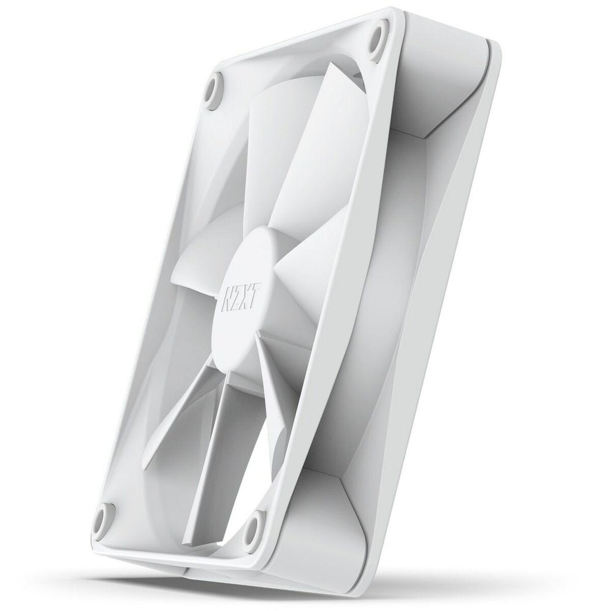 NZXT F120P Case per computer Ventilatore 12 cm Bianco 1 pz (NZXT F120P Static Pressure Fan White - 120mm)
