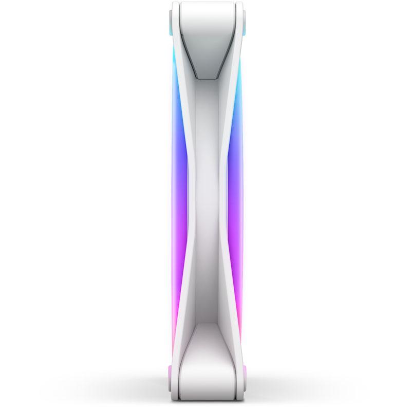 NZXT F140 RGB DUO Ventilatore 14 cm Bianco 1 pz (NZXT F140 RGB DUO White Fan)