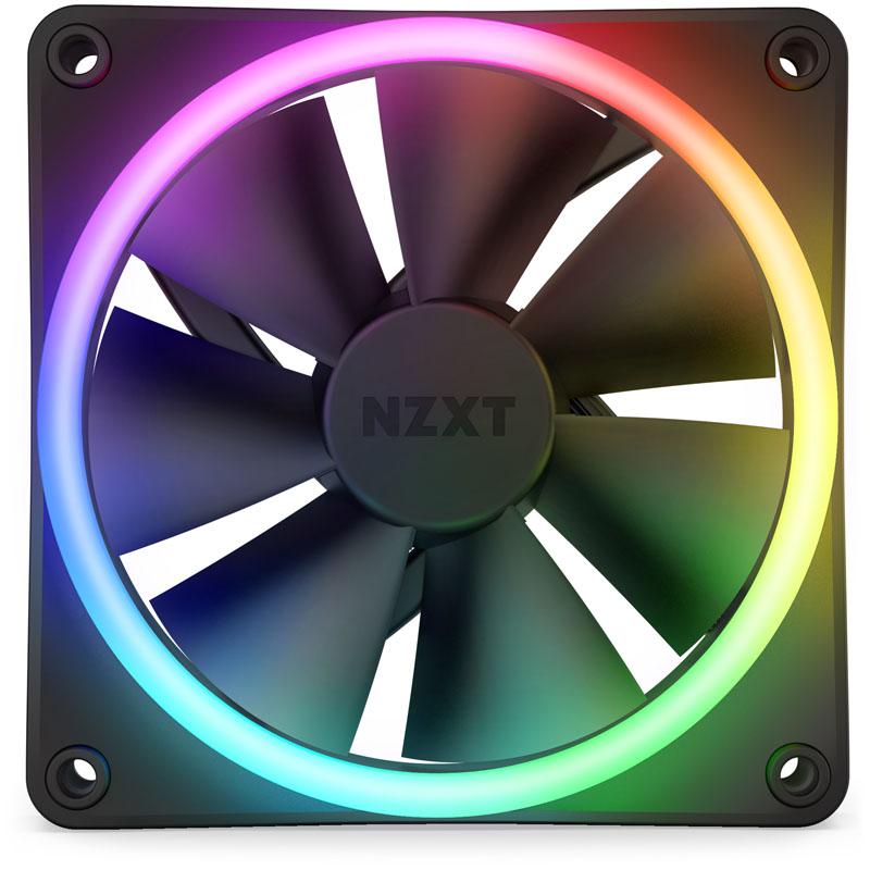 NZXT 3xF120 RGB DUO & RGB Black Fans