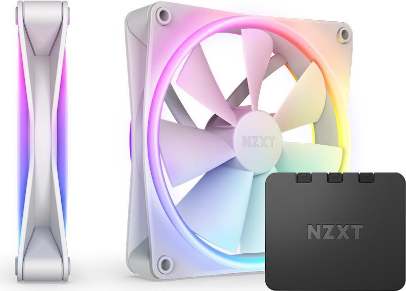 NZXT 2xF140 RGB DUO RGB White Fans
