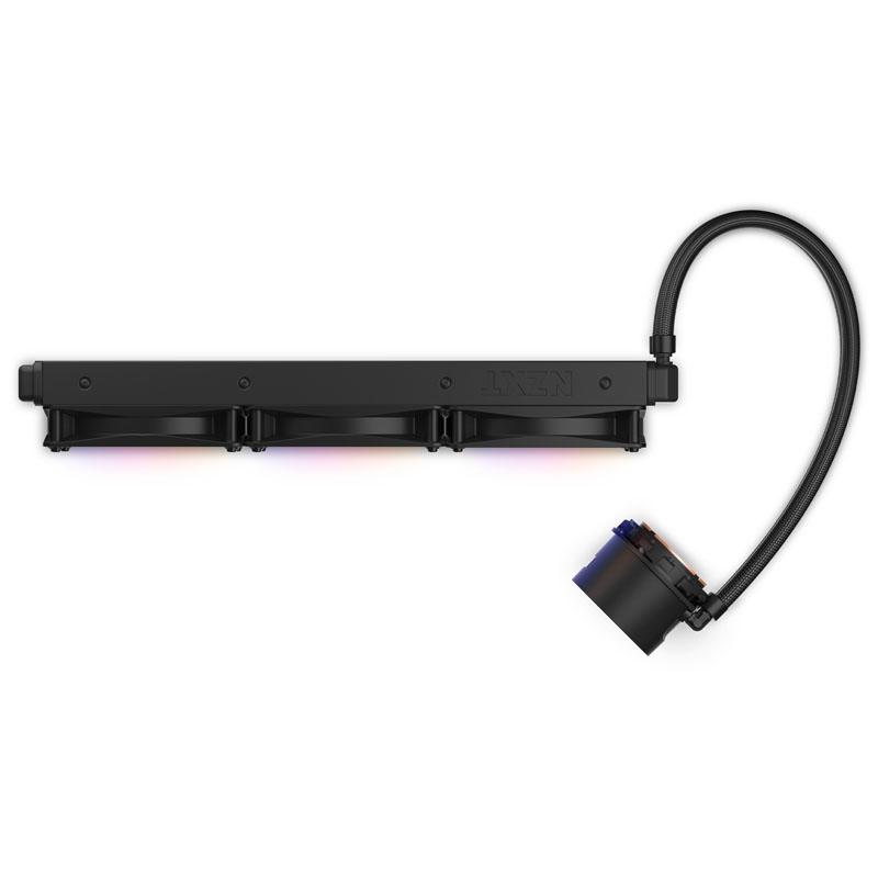 NZXT Kraken 360 RGB Processore Raffreddatore di liquidi tutto in uno 12 cm Nero 1 pz (NZXT Kraken 360 Black with RGB fans)