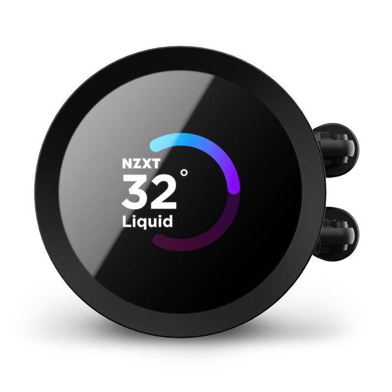 NZXT Kraken 360 RGB Processore Raffreddatore di liquidi tutto in uno 12 cm Nero 1 pz (NZXT Kraken 360 Black with RGB fans)