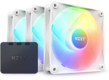 NZXT F120 Core RGB Case per computer Ventilatore 12 cm Bianco 3 pz (NZXT F120 Triple RGB Fan 120 Wht)