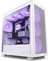 NZXT H7 Flow RGB Midi Tower Bianco (NZXT H7 Air All White RGB)