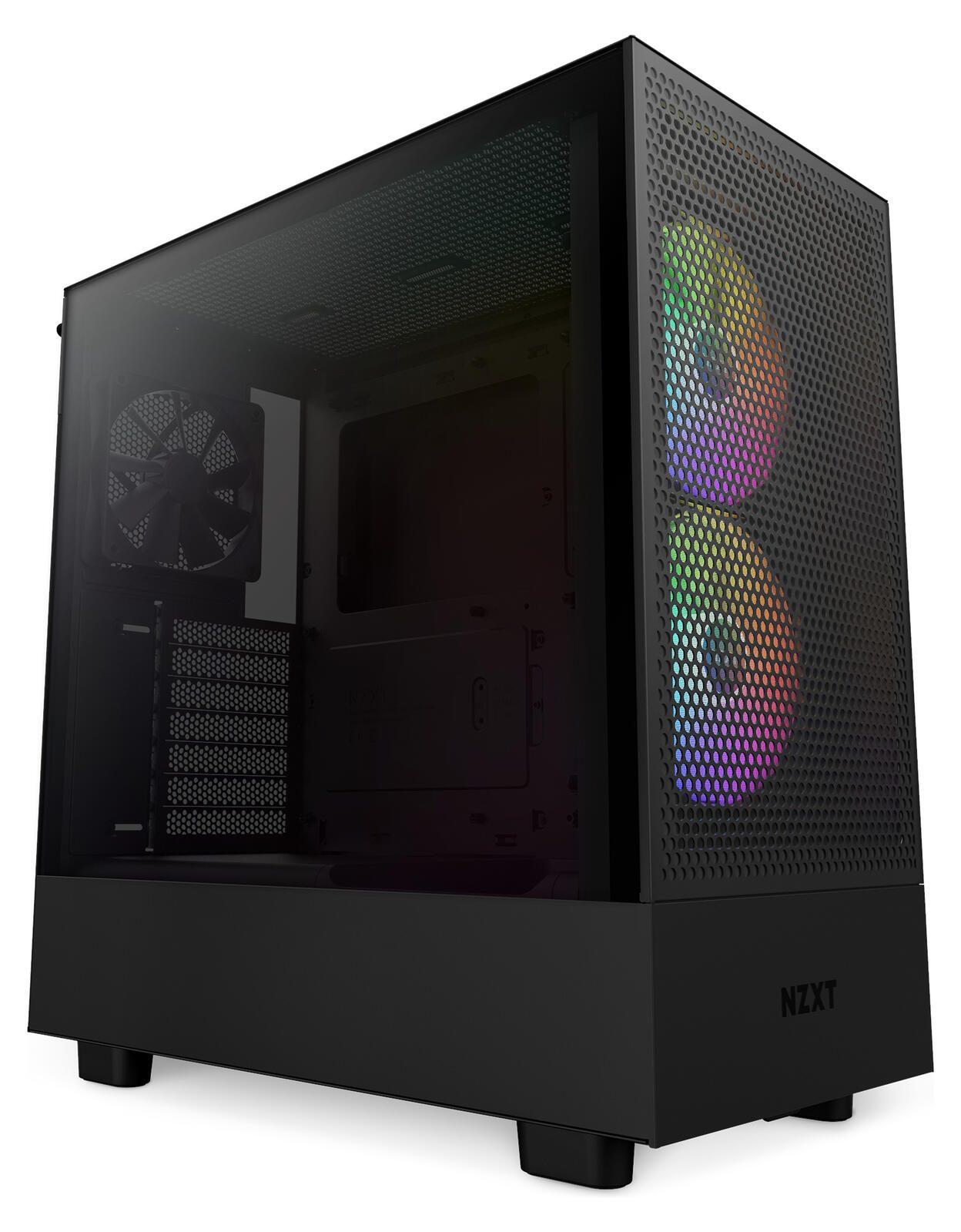 NZXT H series H5 Flow Trn Udvidet ATX Nessun strmforsyning Ordina