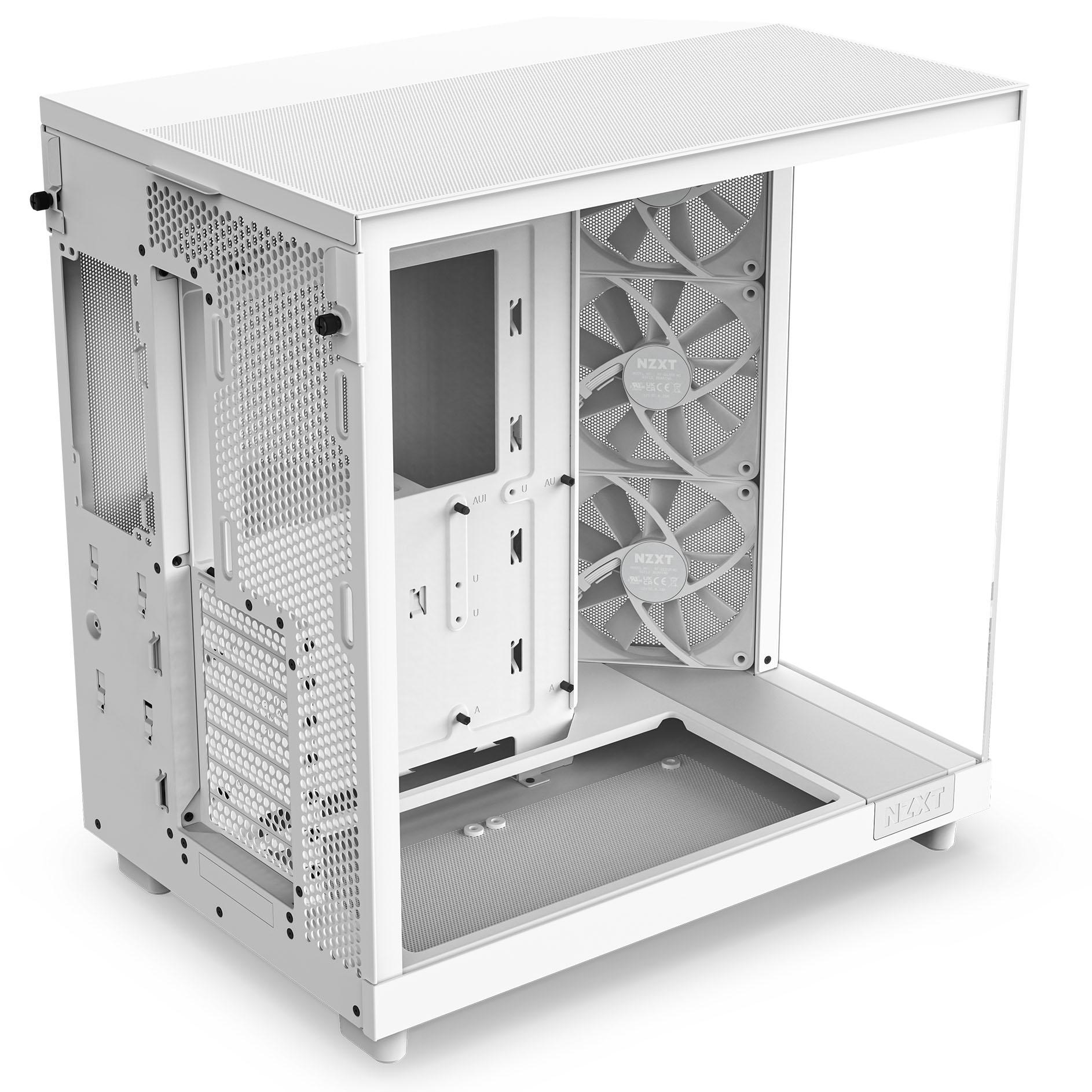 NZXT H6 Air Flow Midi Tower Bianco (NZXT H6 Air Flow Dual White Mid Tower Cs)