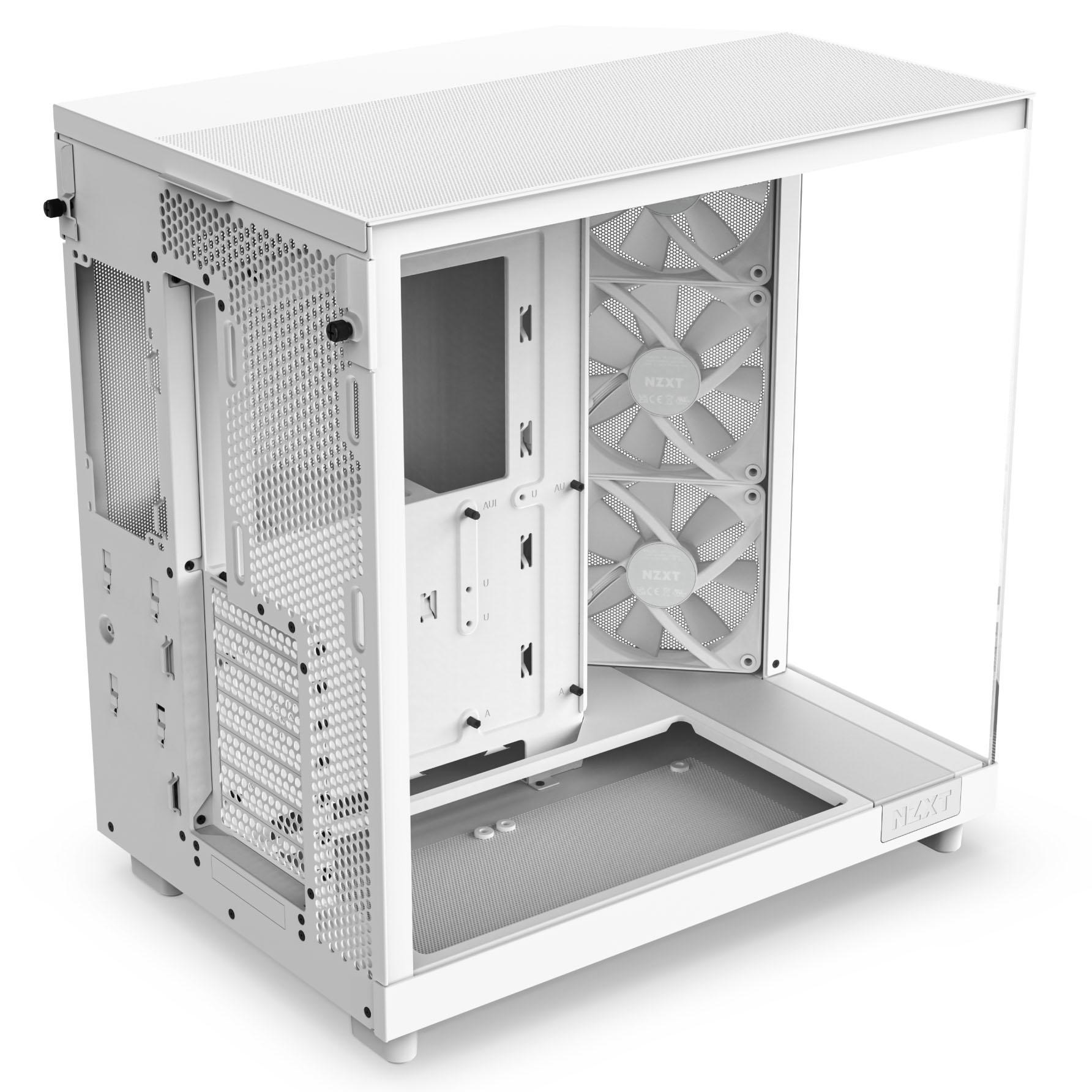 NZXT H6 Air Flow Midi Tower Bianco (NZXT H6 Air Flow RGB White Mid Tower Cs)