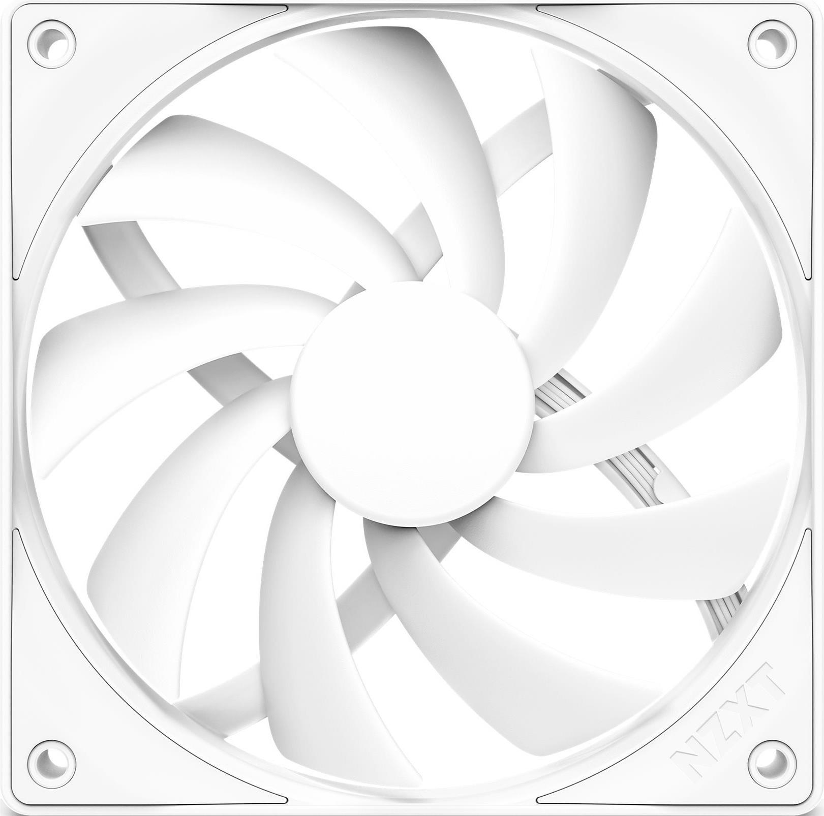 NZXT RF-Q12SF-W2 sistema di raffreddamento per computer Case per computer Ventilatore 12 cm Bianco 1 pz (NZXT F120Q 120MM PWM 1