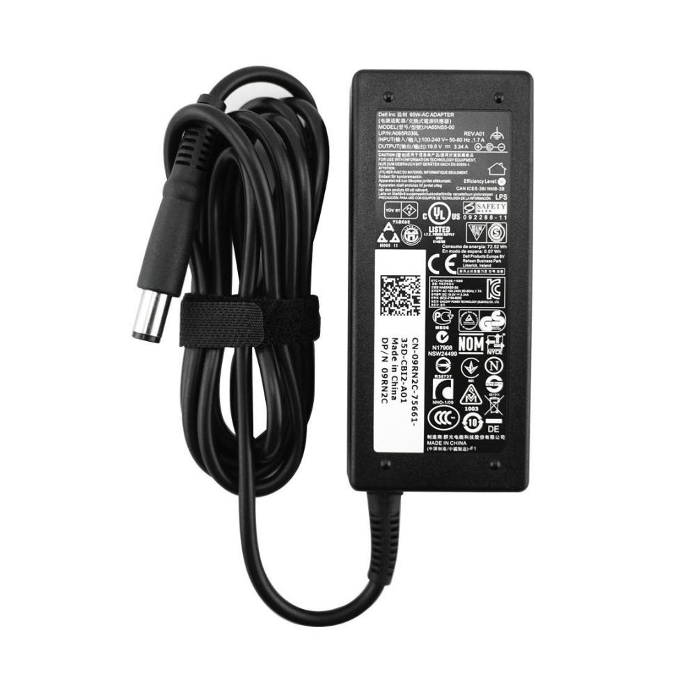Origin Storage ADP-E65W-SA adattatore e invertitore Interno 65 W Nero (AC Adapter 65W For Latitude E Series with SA cable)