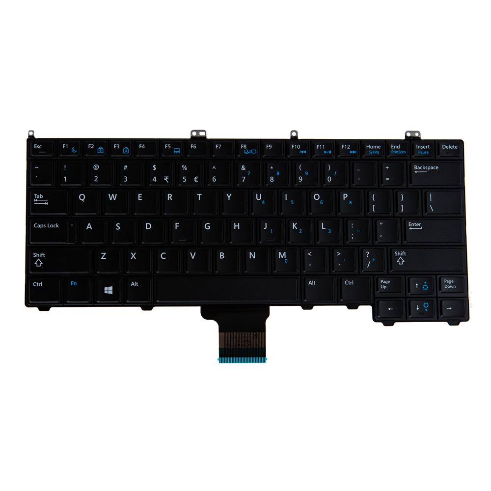 Origin Storage KB-CM7JH ricambio per laptop Tastiera (N/B KBD DELL LATITUDE 7420 US - INT BACKLIT 79 KEY SP) - Versione Tedesca