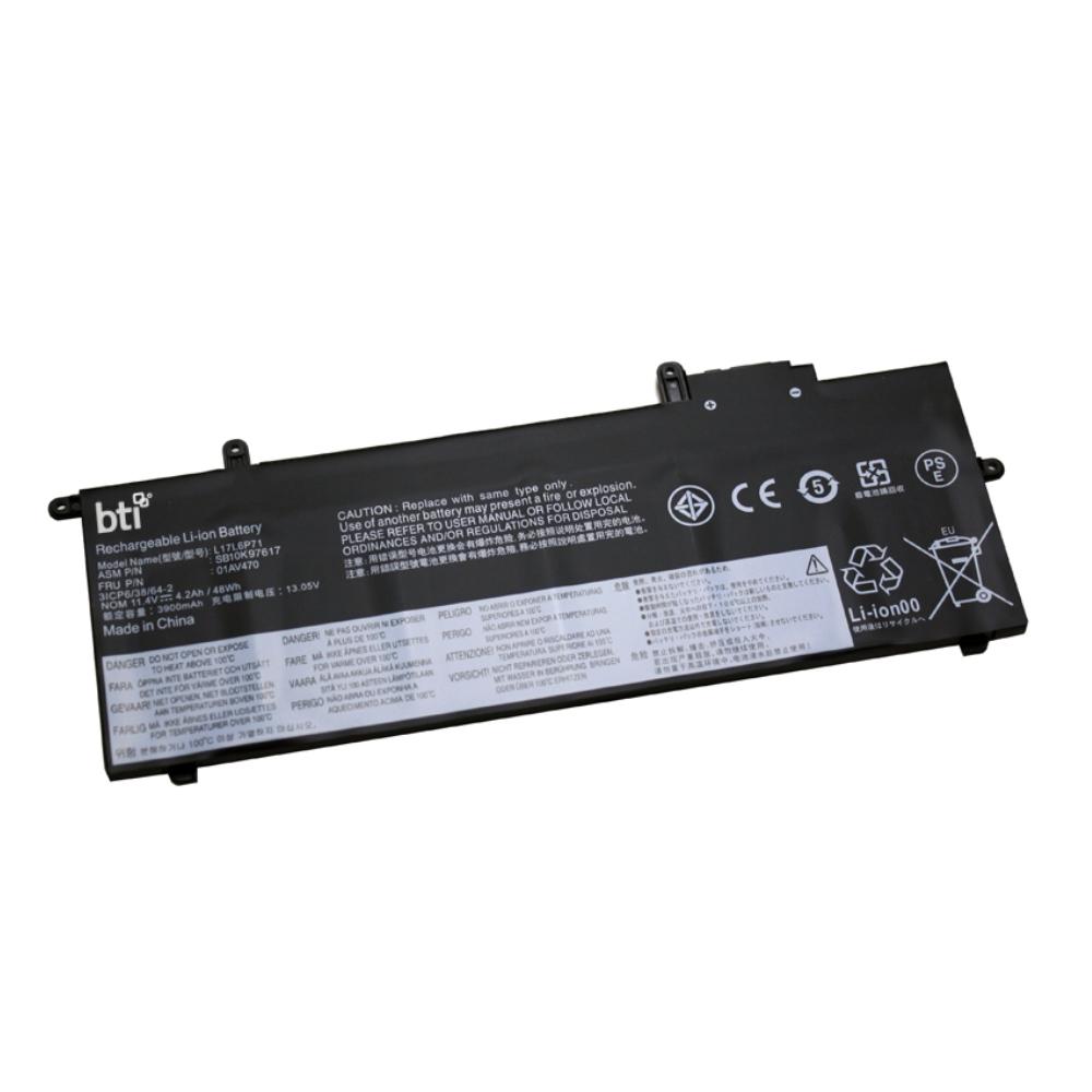 BTI 6C Battery THINKPAD X280 A285 SERIES OEM 01AV470 01AV471 01AV472