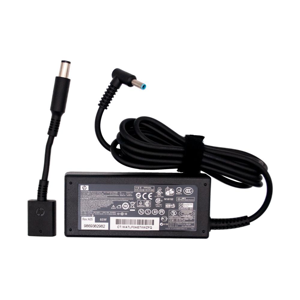 Origin Storage ADP-65W-HP-4.5 adattatore e invertitore Interno Nero (HP AC Adapter 65W 4.5mm Black EU-Version OEM 714149-001)