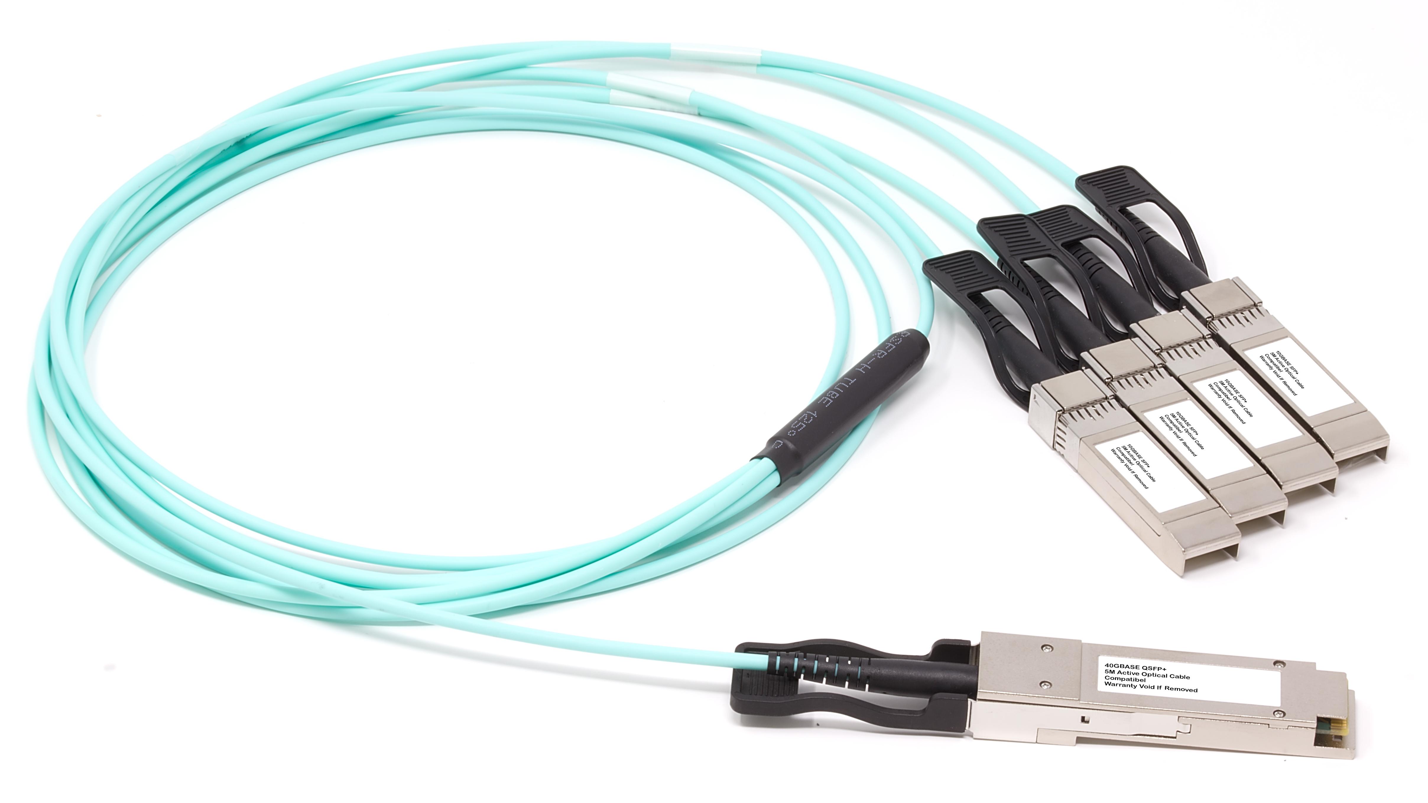 Origin Storage 470-ABMP-2M-OS modulo del ricetrasmettitore di rete Fibra ottica 40 Mbit/s QSFP (Origin Gigatech 40GbE QSFP to 4