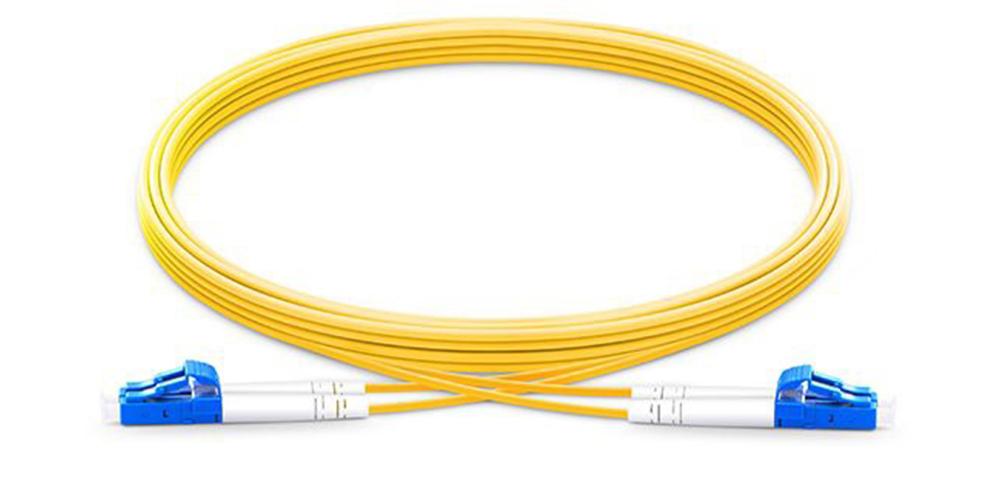 Origin Storage LC-LC OS2 Fibre Optic Cable Singlemode Duplex - Yellow 10m cavo InfiniBand e in fibra ottica OFNR Giallo (Origin