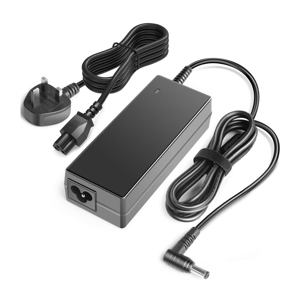 90W AC Adapter for Acer Aspire Extensa and Travelmate models with 5.5mm x 1.7mm connector - Inc. UK Connection