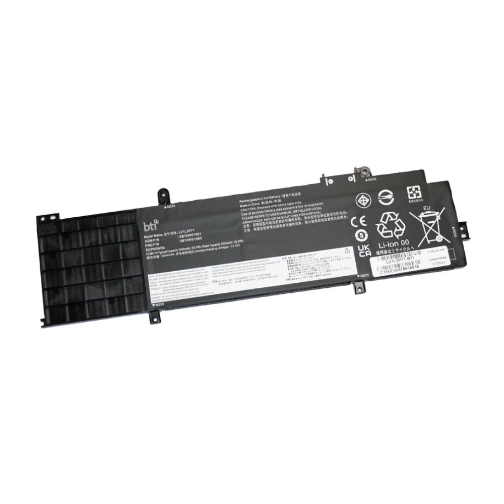 BTI L21L3P71- ricambio per laptop Batteria (REPLACEMENT LAPTOP BATTERY FOR - LENOVO T14 GEN3 AMD [39WH])