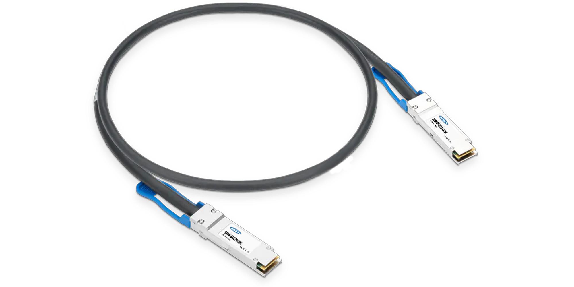 Origin Storage MCP1650-H002E26-OS cavo InfiniBand e in fibra ottica 2 m QSFP56 DAC Nero