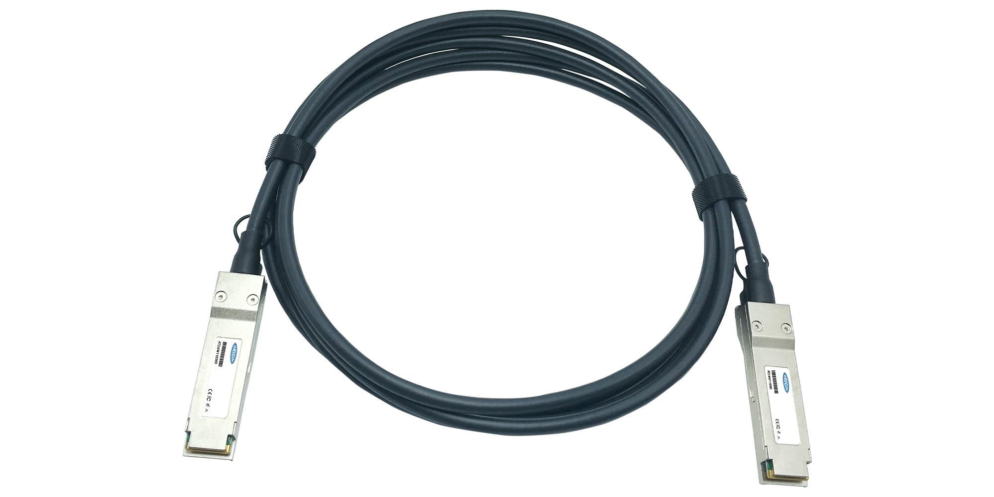 Origin Storage QSFP-H40G-CU1.5M-OS cavo InfiniBand e in fibra ottica 15 m QSFP DAC Nero