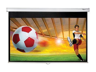 OPTOMA DS-9092PWC Ãƒâ€°CRAN DE PROJECTION MANUEL 16/9 114X203CM