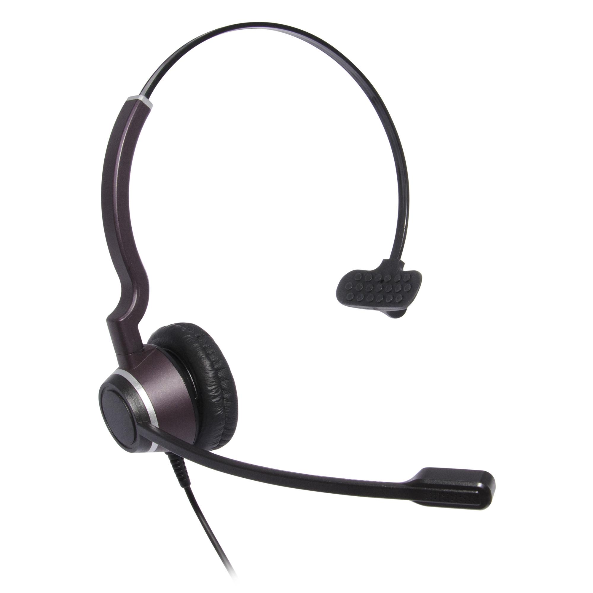 JPL JPL-HAC-1 Auricolare Cablato A Padiglione Ufficio Nero Porpora (JPL HAC1 MONAURAL HEADSET)