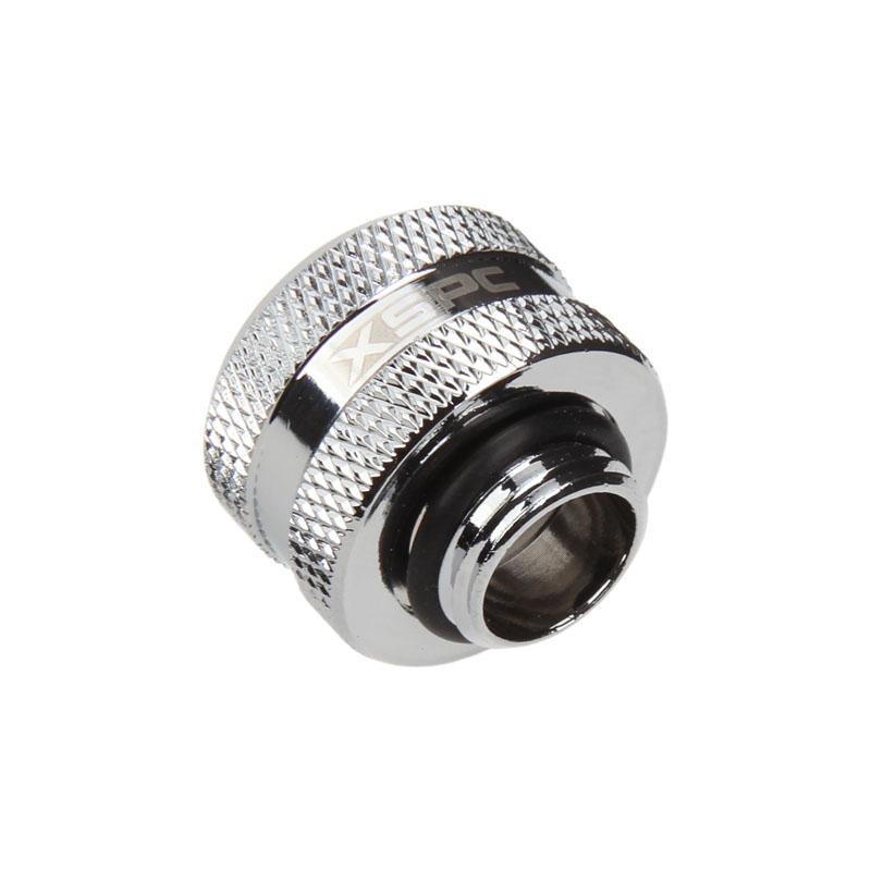XSPC G1/4 to 14mm Rigid Tubing Triple Seal Fitting - [Chrome]