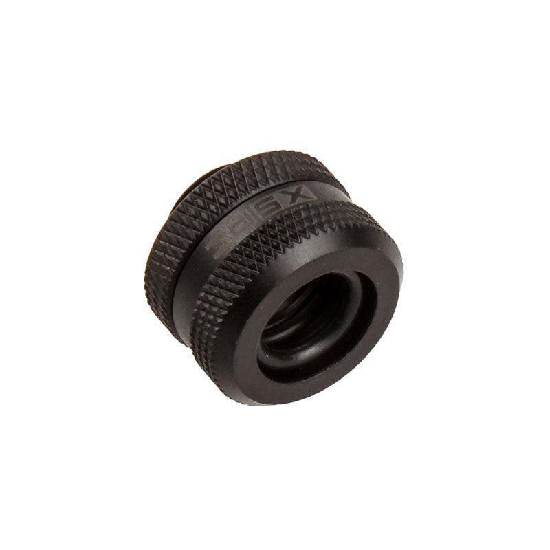 XSPC G1/4 to 14mm Rigid Tubing Triple Seal Fitting - [Matte Black]
