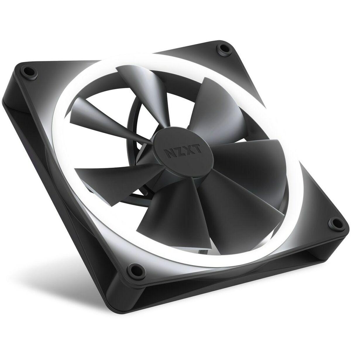 NZXT F140 RGB Case per computer Ventilatore 14 cm Nero 1 pz (NZXT F140 RGB 140mm Single [Black])