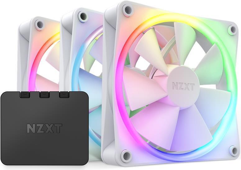 NZXT F120 RGB GehÃƒÂ¤uselÃƒÂ¼fter 120mm WeiÃƒÅ¸ 3er Pack