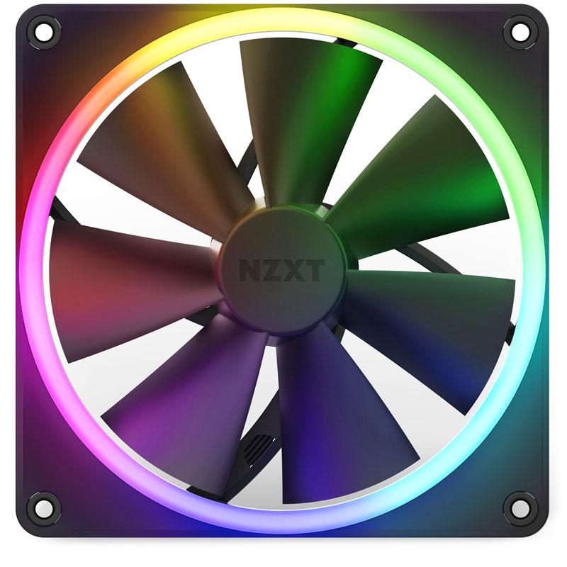 NZXT F140 RGB GehÃƒÂ¤uselÃƒÂ¼fter 140mm Schwarz 2er Pack