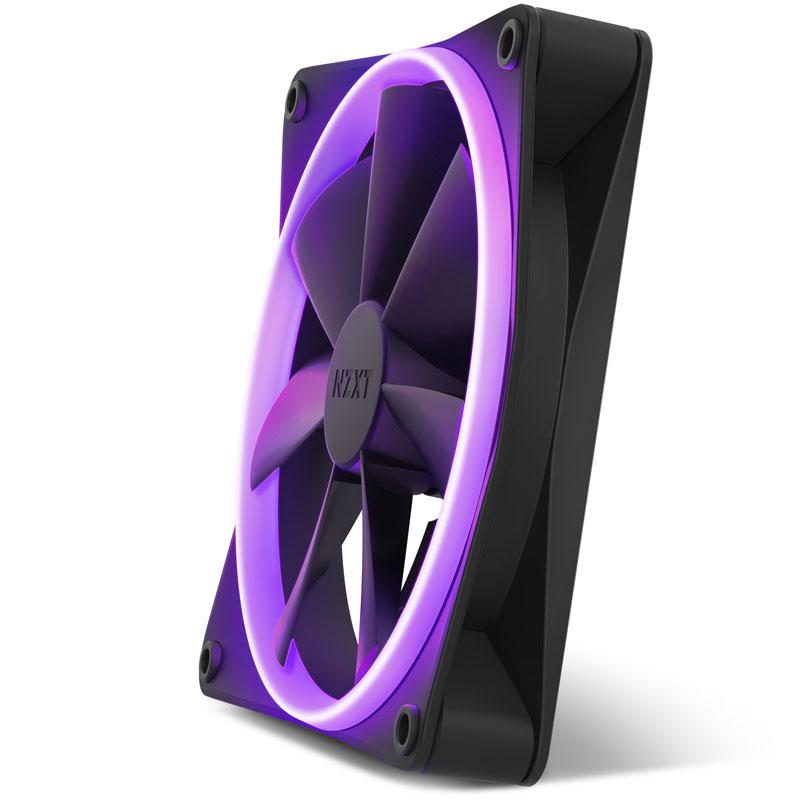 NZXT F140 RGB GehÃƒÂ¤uselÃƒÂ¼fter 140mm Schwarz 2er Pack