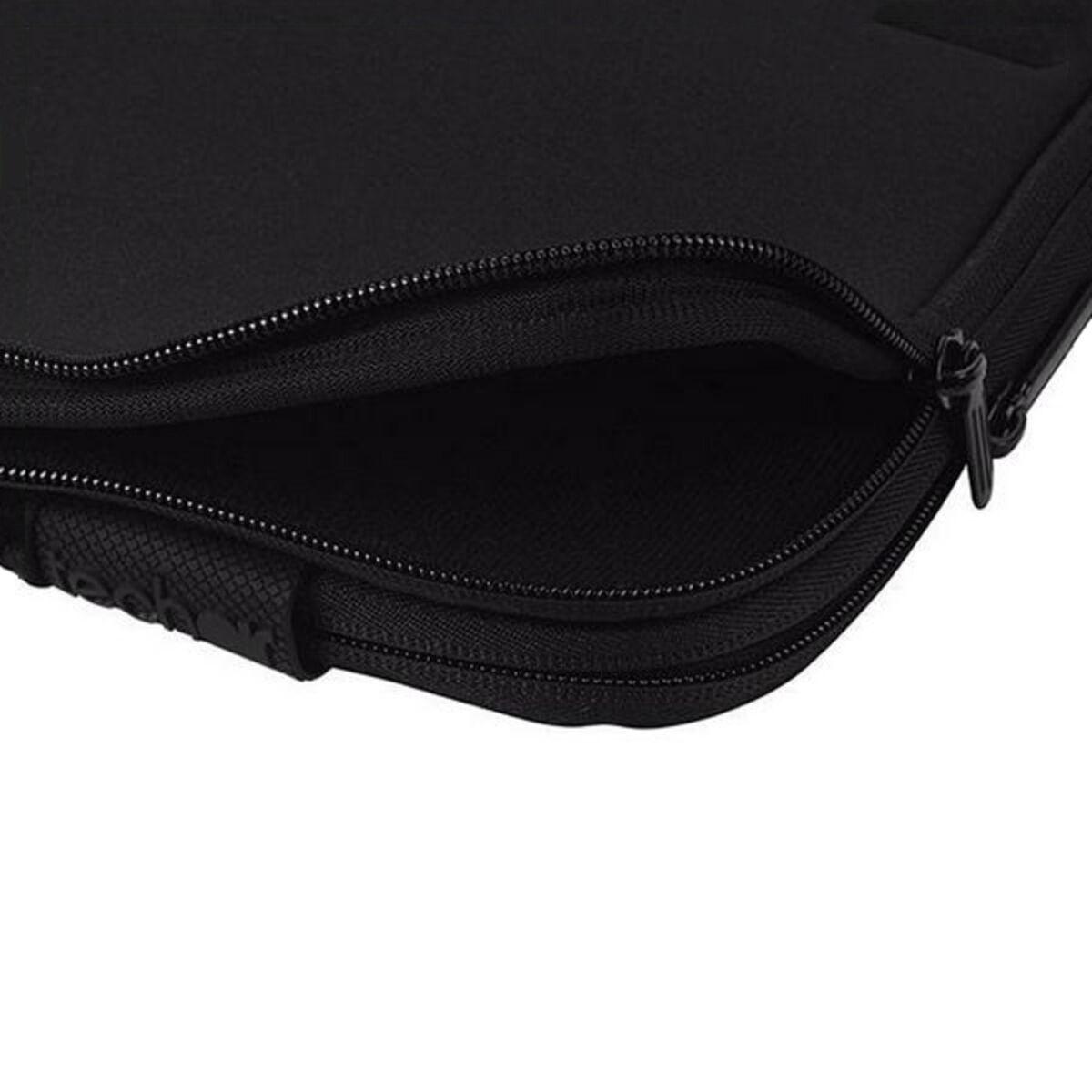 Techair TANZ0348 borsa per laptop 295 cm 11.6 Custodia a tasca Nero (Techair 11.6 INCH Black Sleeve With Pockets And A Contrast
