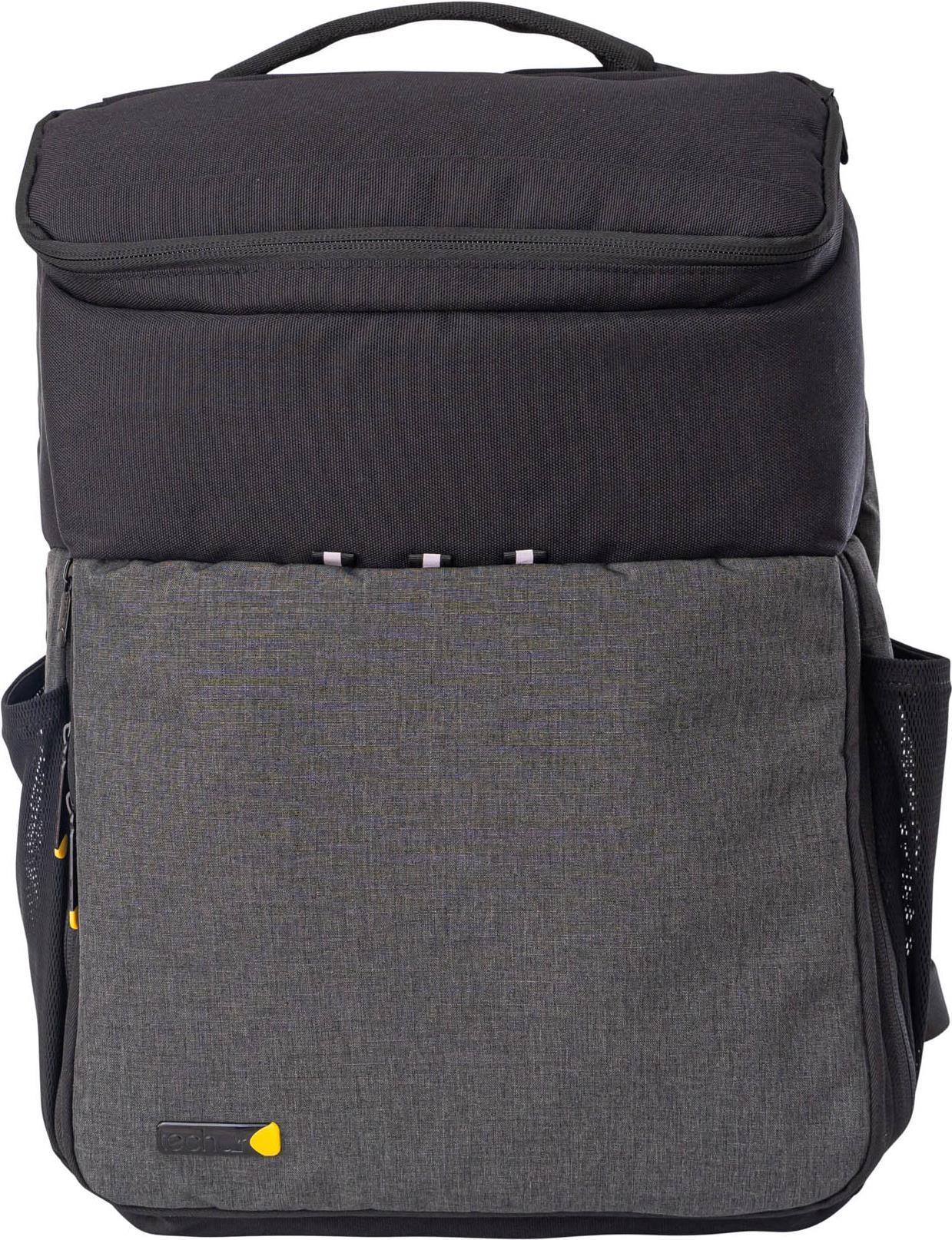 Techair TACMB001 borsa per laptop 39,6 cm [15.6] Zaino Nero, Grigio (techair Commuter 14-15.6 Backpack Black. Supplied by Hyper