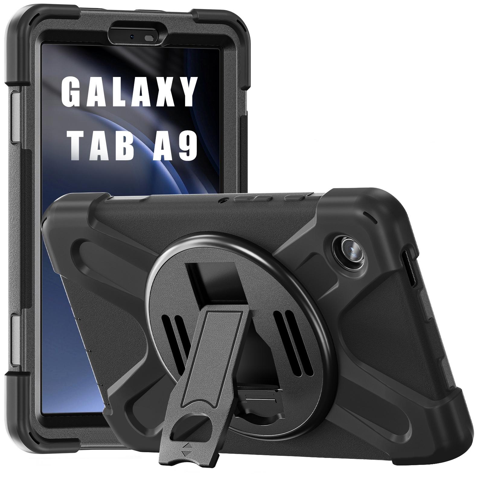 Techair Classic pro 22,1 cm [8.7] Cover Nero (Samsung Tab A9 8.7 rugged case black)