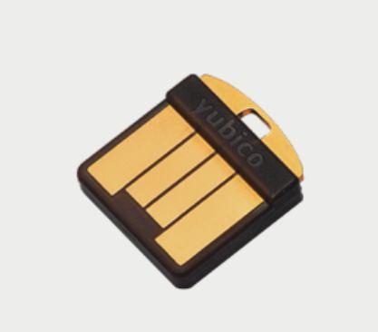 Der YubiKey 5 ist ein kleines USB-Gert das mehrere Authentifizierungs- und kryptographische Protokolle untersttzt Mit einer ei