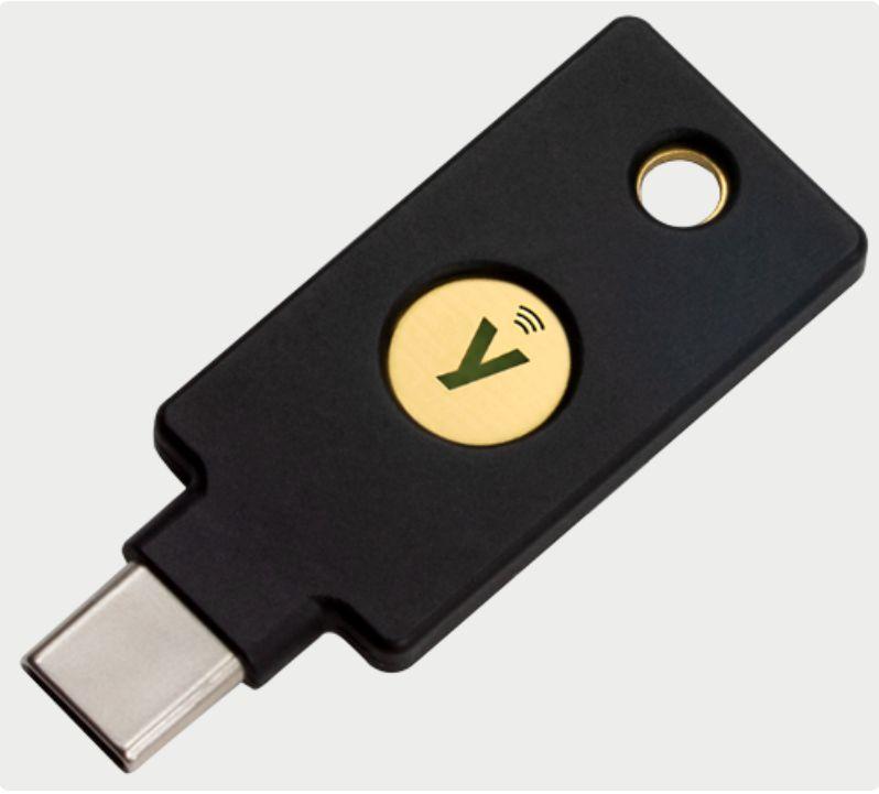 Ã¢â‚¬Â¢ YubiKey 5C NFC in Retailverpackung