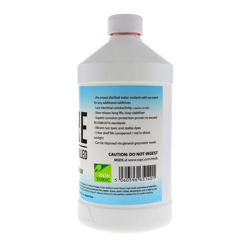 XSPC PURE Premix Distilled Coolant 1 Litre - Clear UV