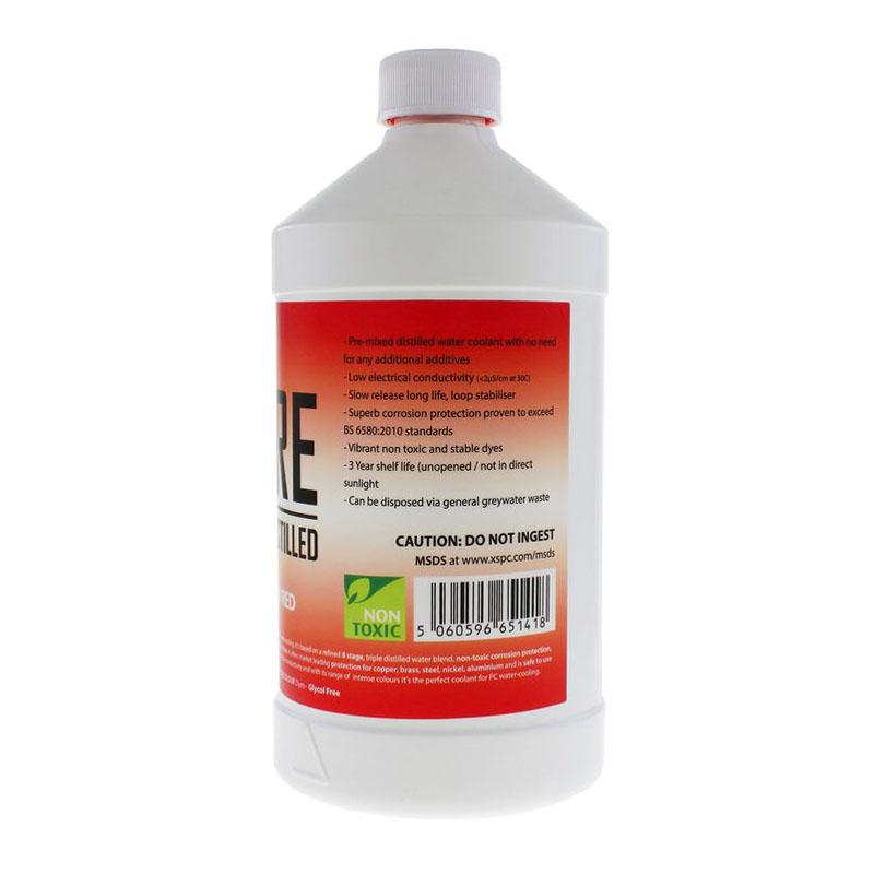 XSPC PURE Premix Distilled Coolant 1 Litre - UV Red
