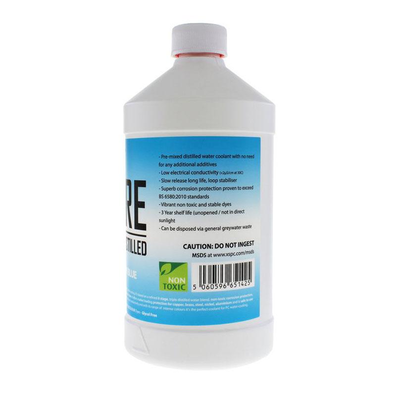 XSPC PURE Premix Distilled Coolant 1 Litre - UV Blue