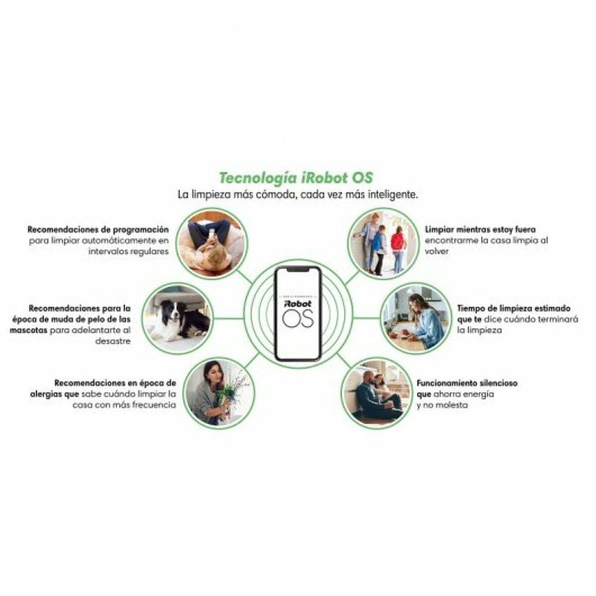 Robot aspirapolvere iRobot Roomba Combo j7 con connessione WiFi